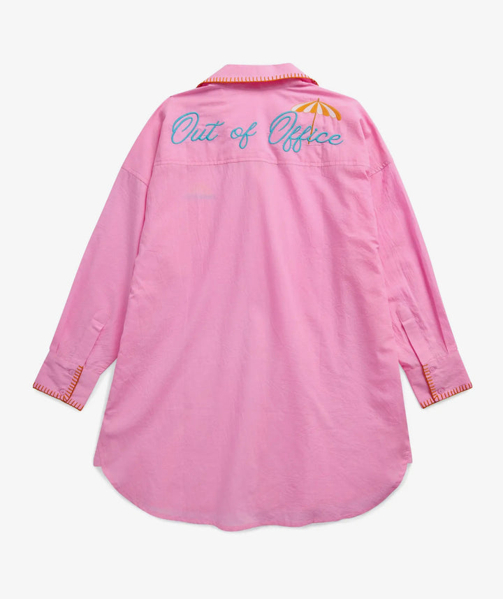 Out of Office Button Down Shirt