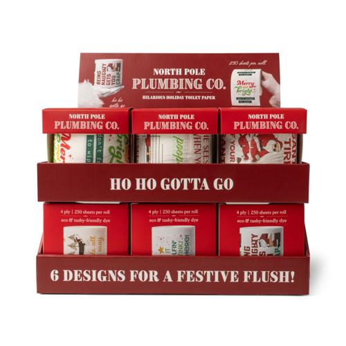 North Pole Potty Paper
