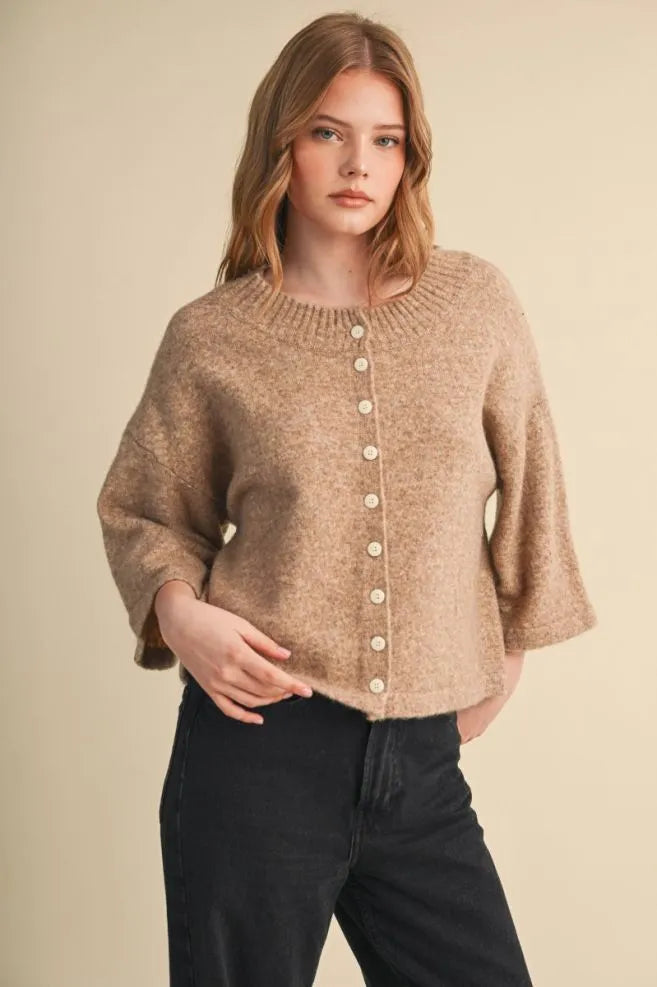 The Ellison Button Cardigan