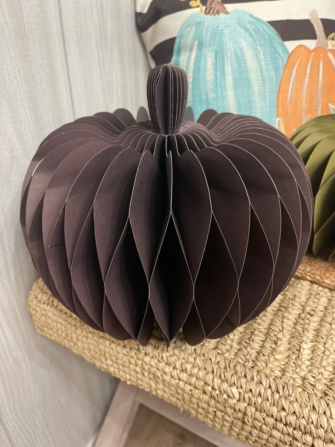 Paper Accordion Pumpkins