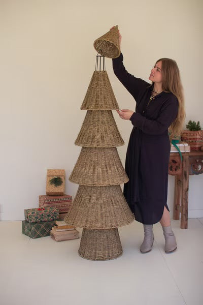 Woodland Woven Vine Christmas Tree