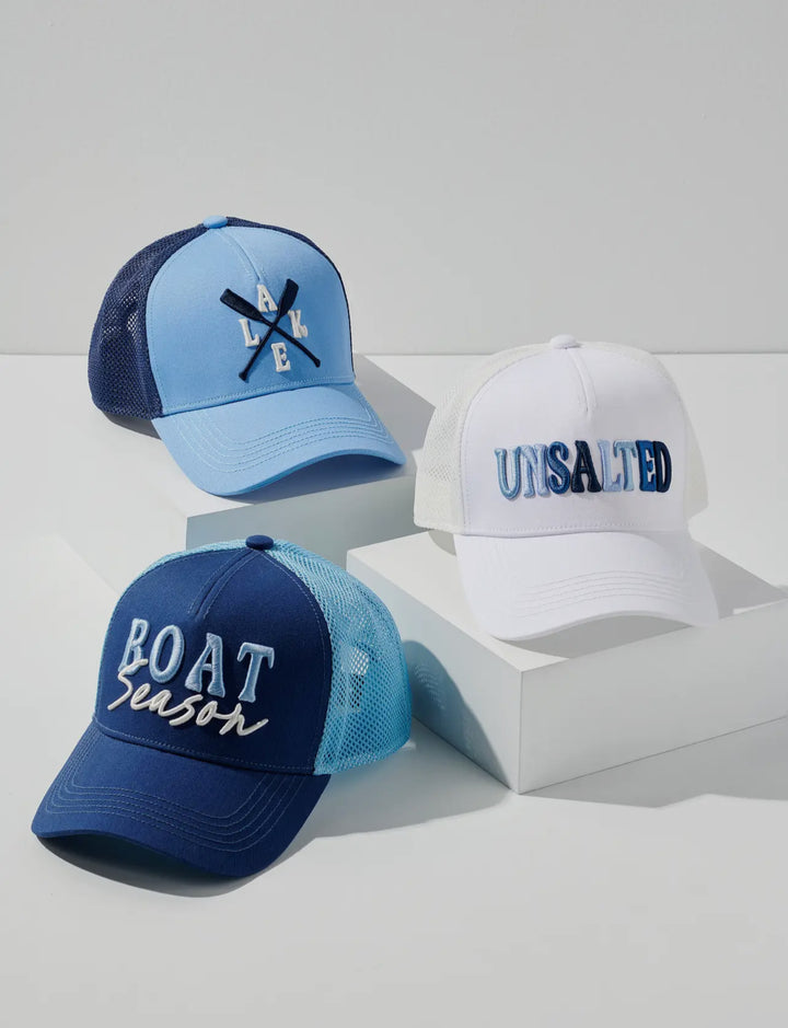 Lake Themed Trucker Hats