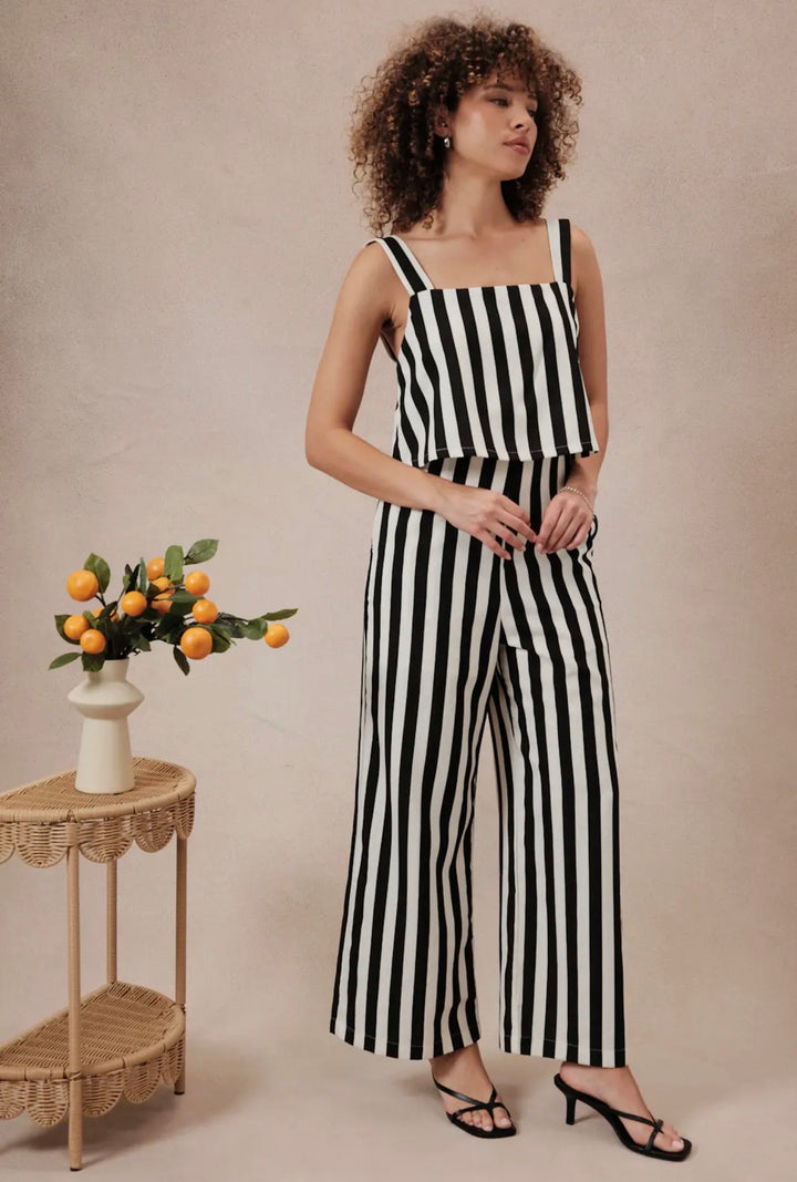 Boardwalk Stripe Jumpsuit