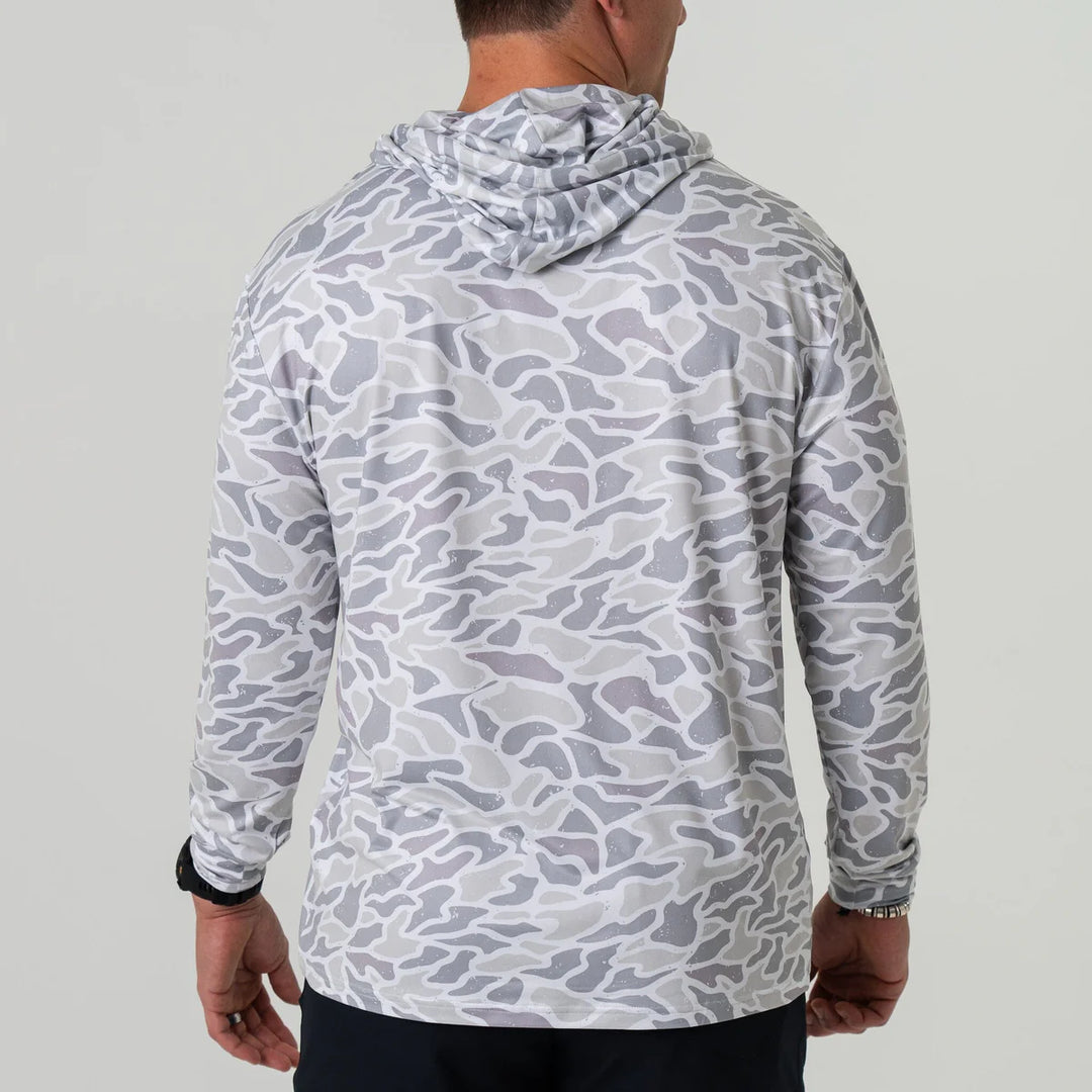 Performance Hoodie – White Camo