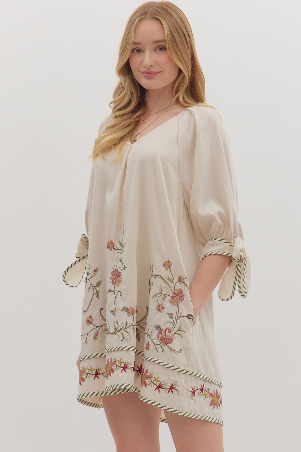 The Wildflower Whimsy Embroidered Dress