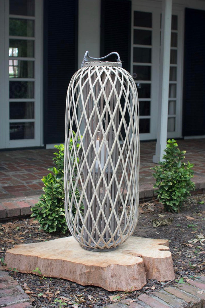 Lakeside Woven Lantern Collection