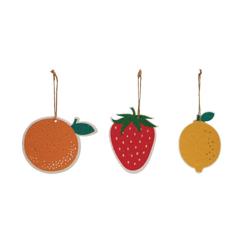 Cellulose Fruit Sponges