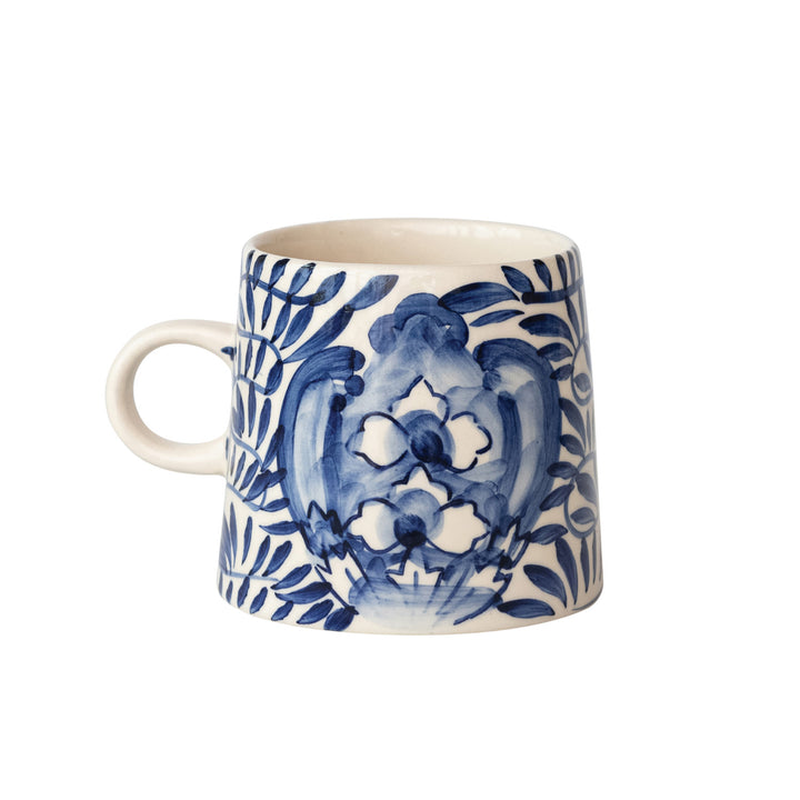 Blue Garden Stoneware Mug