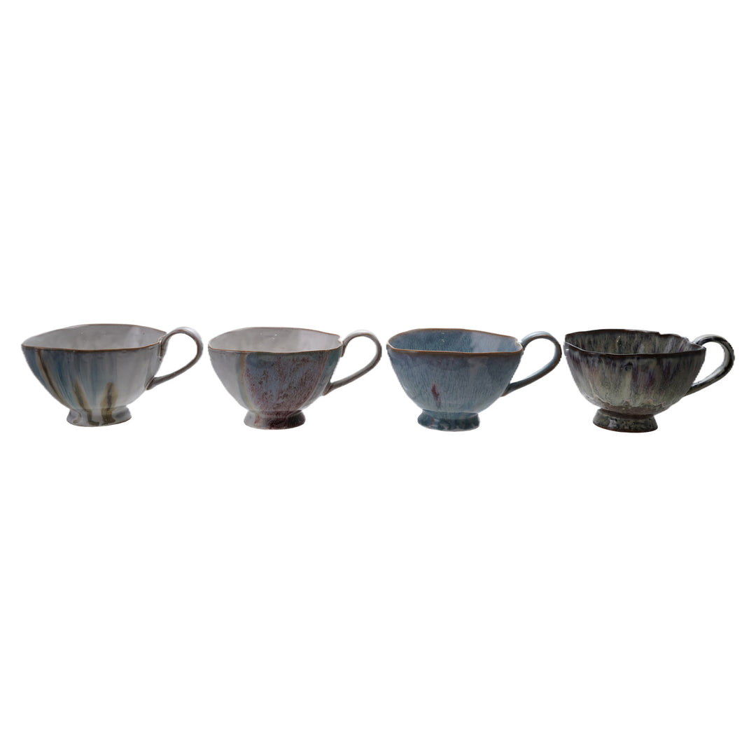 Artisan Footed Stoneware Mug
