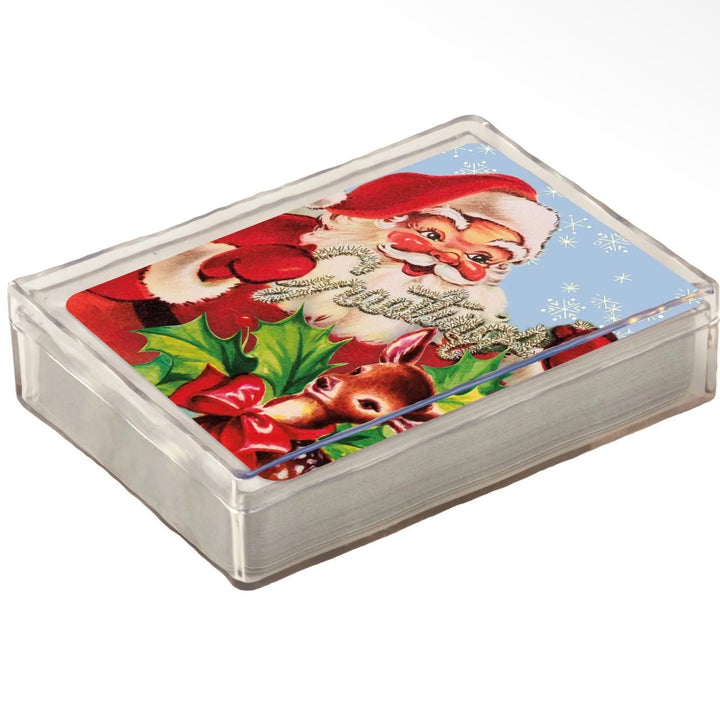 Vintage Santa Playing Cards – 54-Card Set