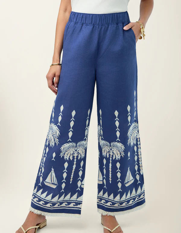 Resort Fringe Palazzo Pant – Flagler Resort Set Sail