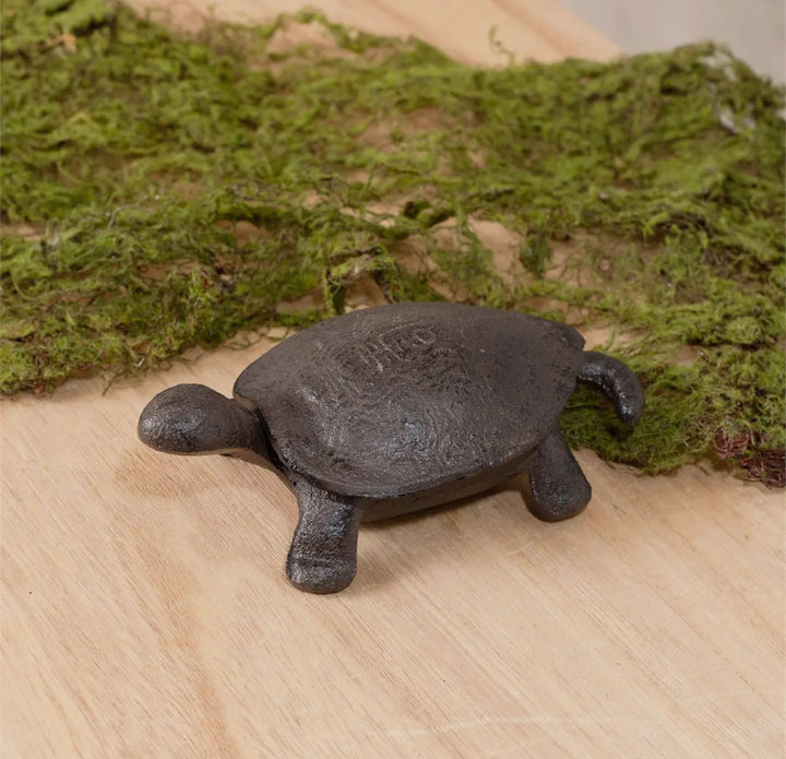 Cast Iron Turtle Key Hider