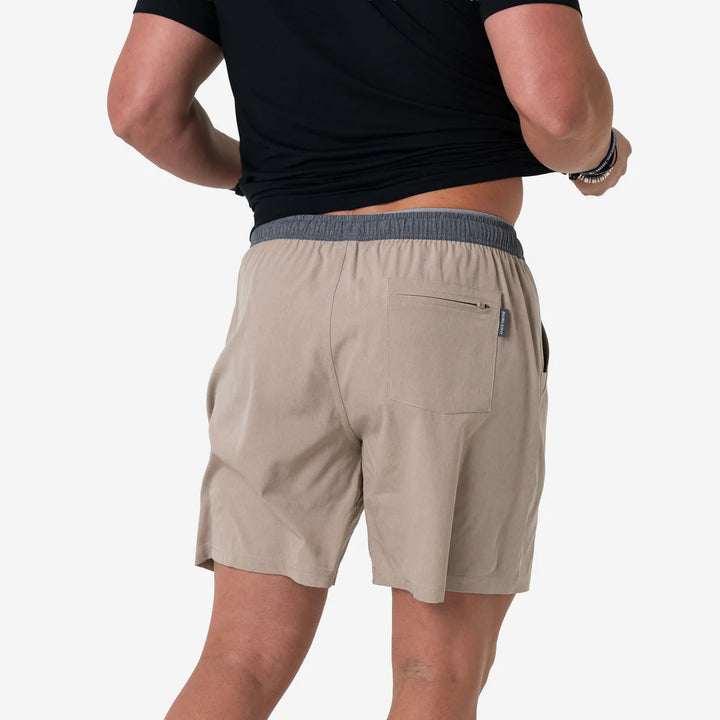 Wear ‘Em Everywhere Shorts – Khaki Venado Camo