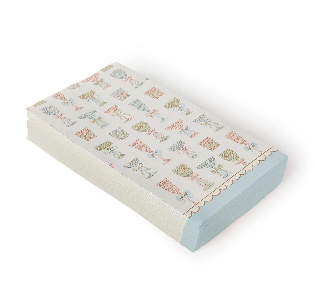 Bow & Goblet Paper Napkins