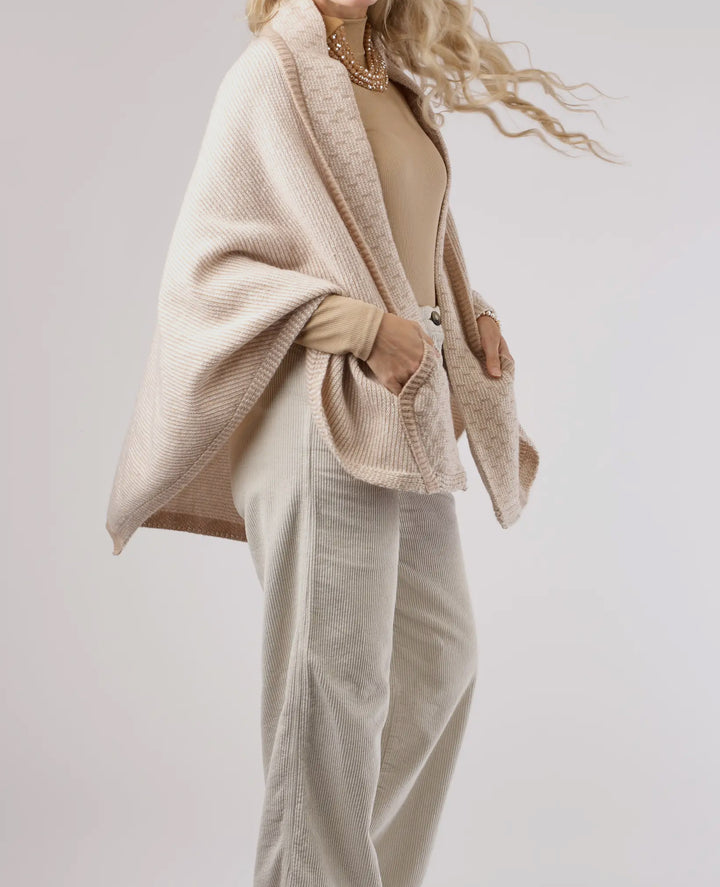 Luxe Textured Knit Wrap