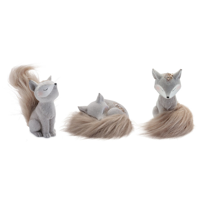 Frosted Woodland Fox