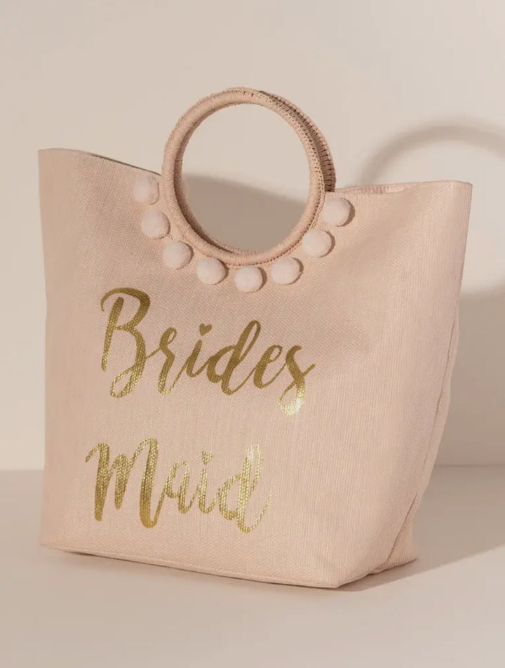 Blush Bridesmaid Tote