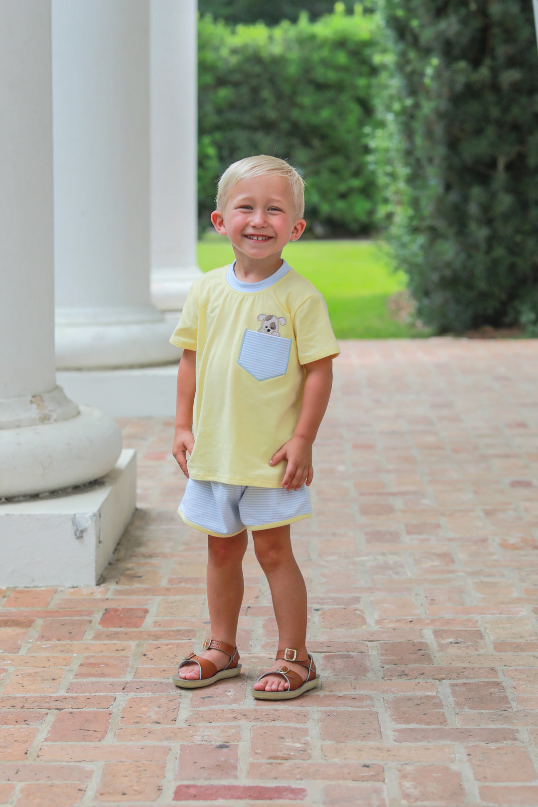 Sunny Side Pup Short Set