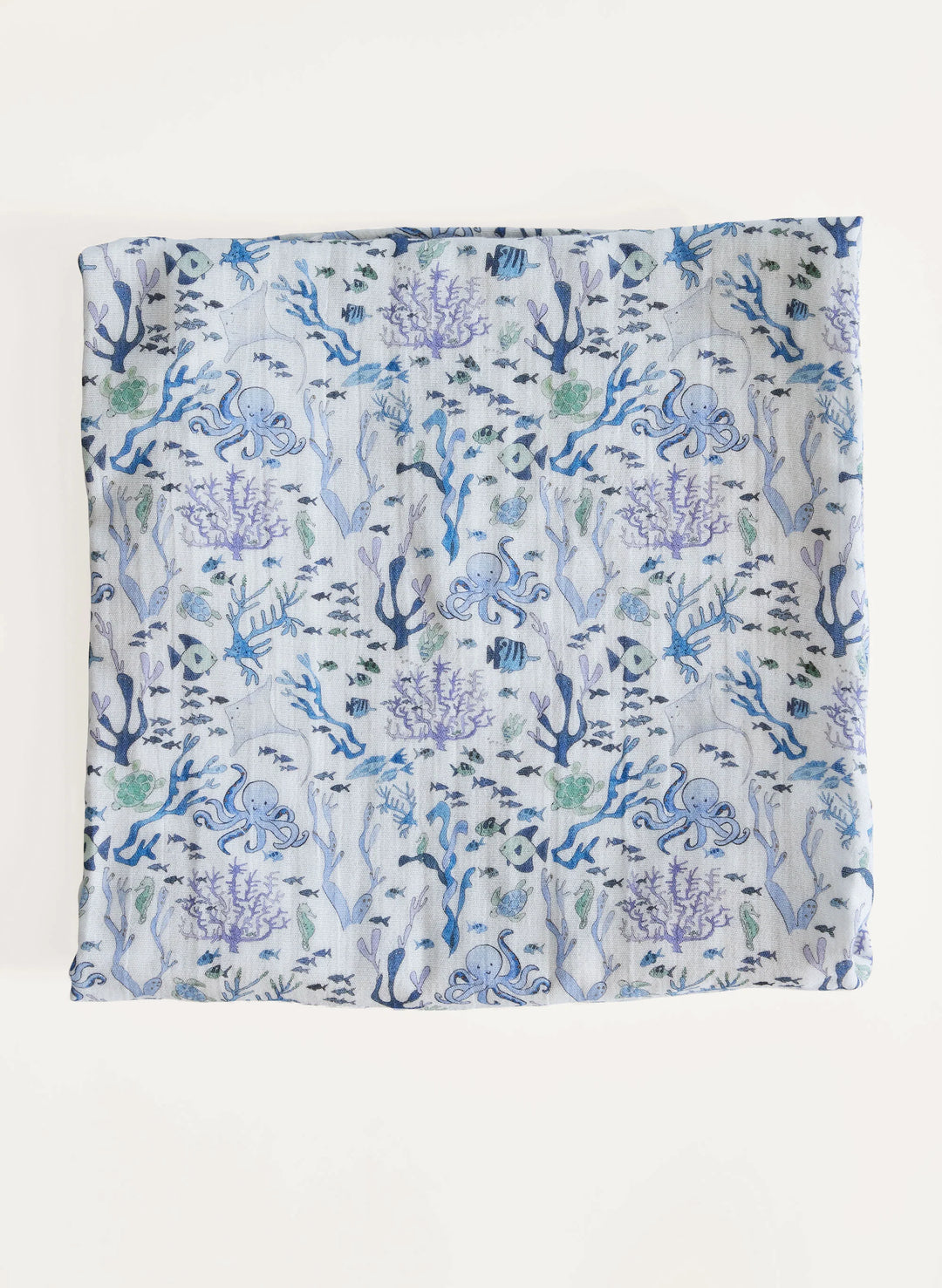 Under the Sea Muslin Shawl Blanket