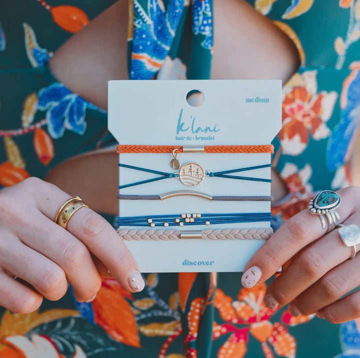 Hair Tie Bracelet Set