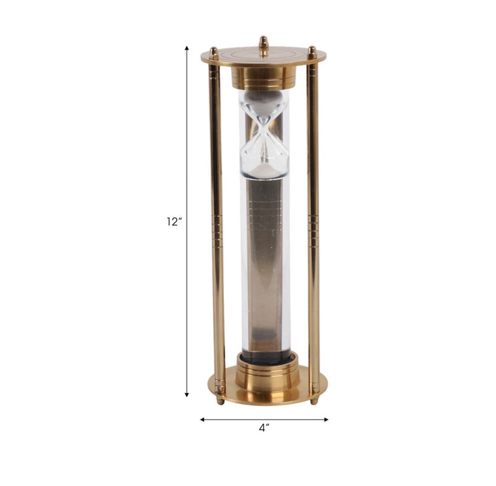 Aurelius Brass Hourglass