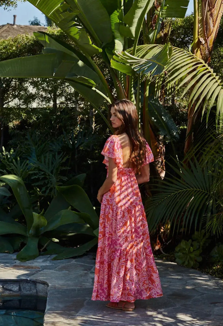 Hibiscus Haven Maxi Dress