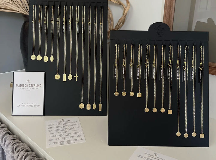 Madison Sterling Gold Pendant Necklace