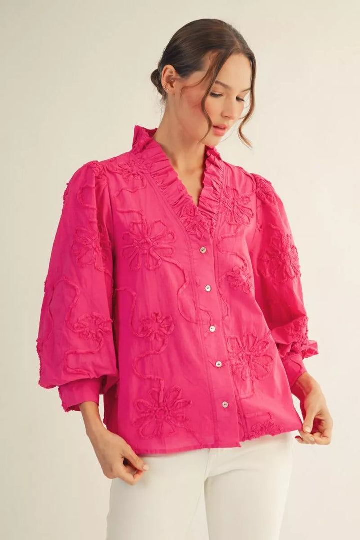 The Magnolia Cotton Blouse