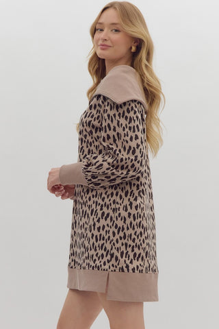 Leopard Mini Dress