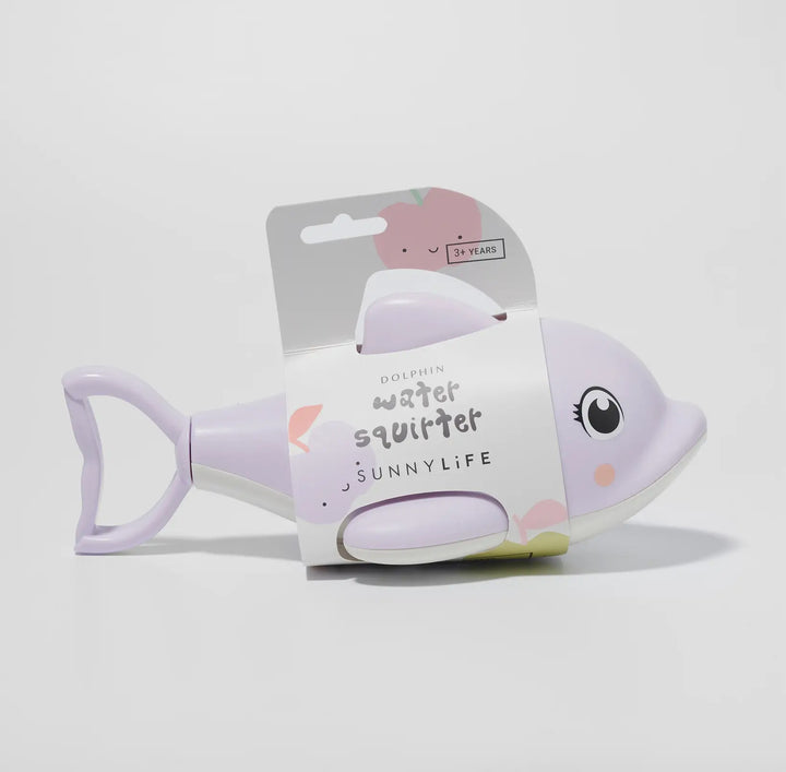 Pastel Lilac Dolphin Water Squirter