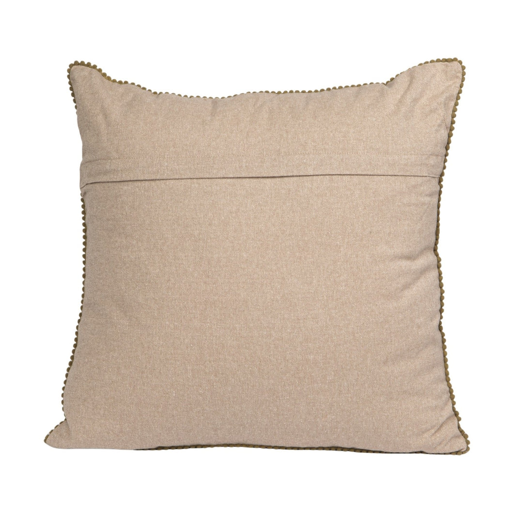 Golden Garden Velvet Pillow
