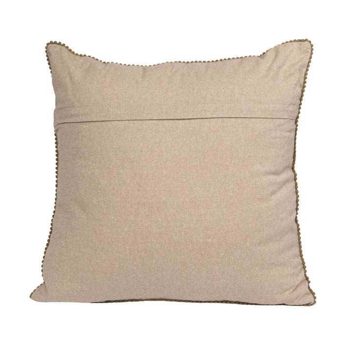 Golden Garden Velvet Pillow