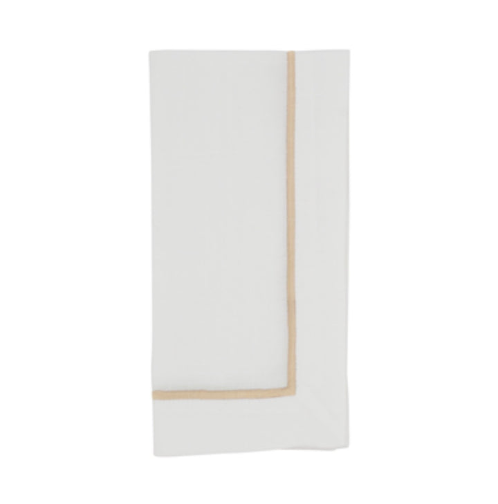 Champagne Border Embroidered Napkin – 20”
