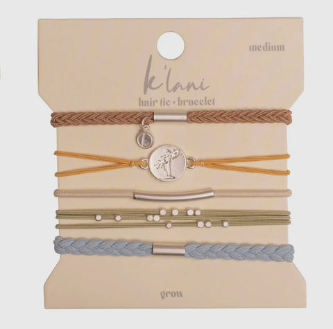 Hair Tie Bracelet Set