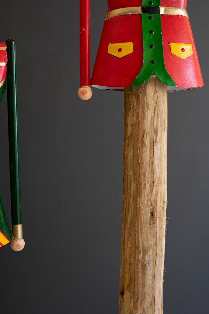 Regal Wooden Nutcracker Posts