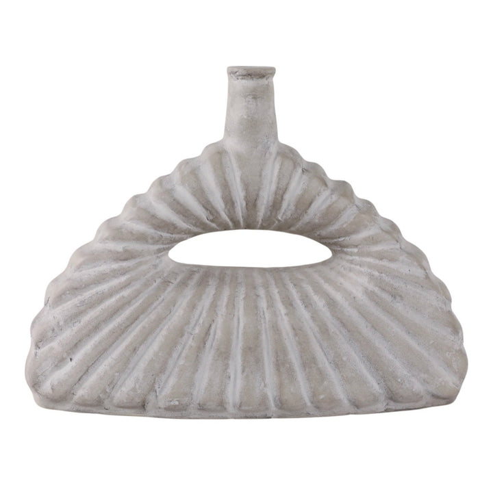 Selene Arch Stoneware Vase