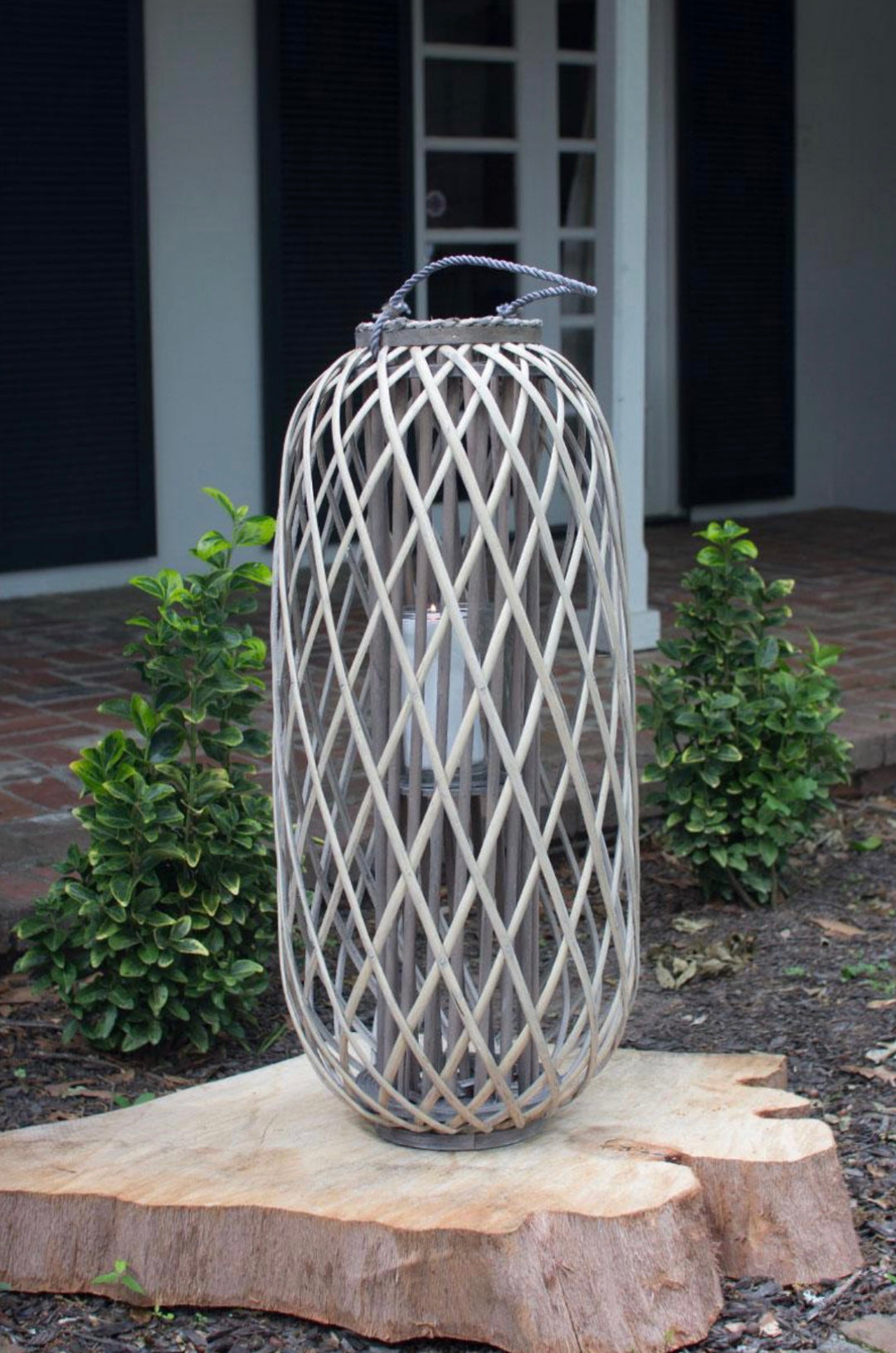 Lakeside Woven Lantern Collection