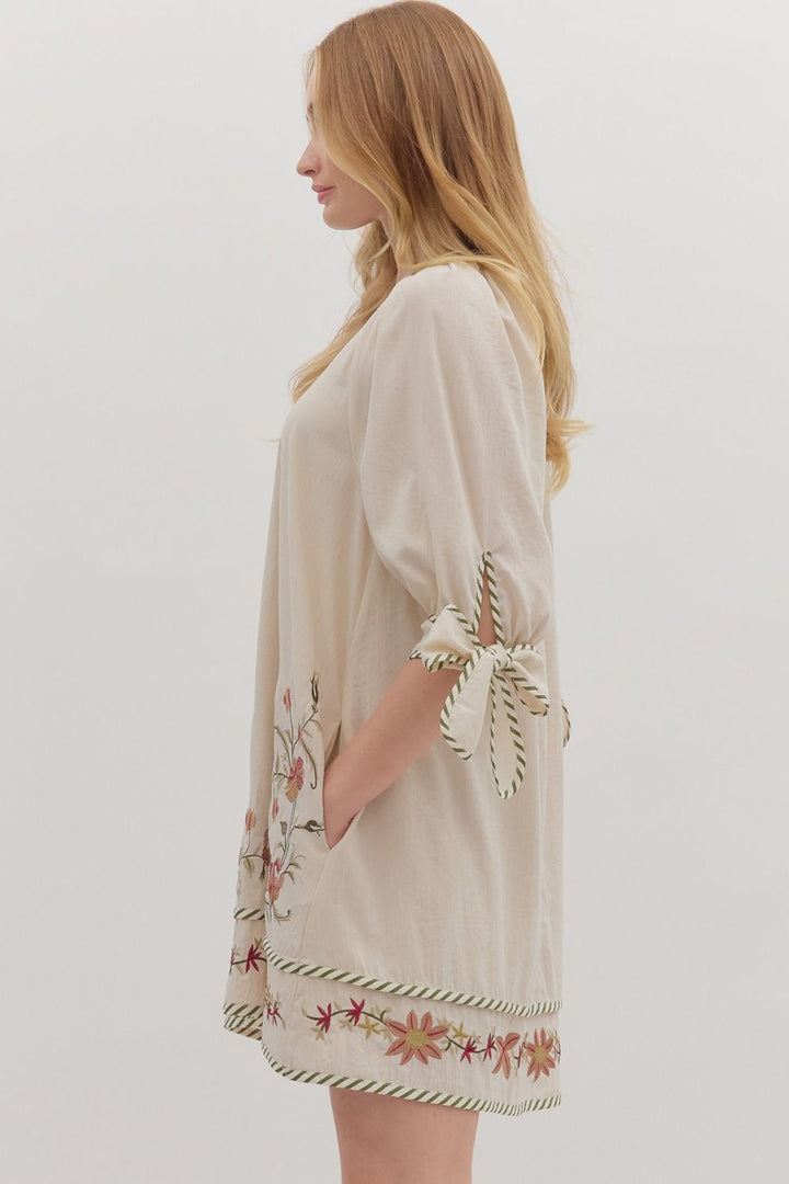 The Wildflower Whimsy Embroidered Dress