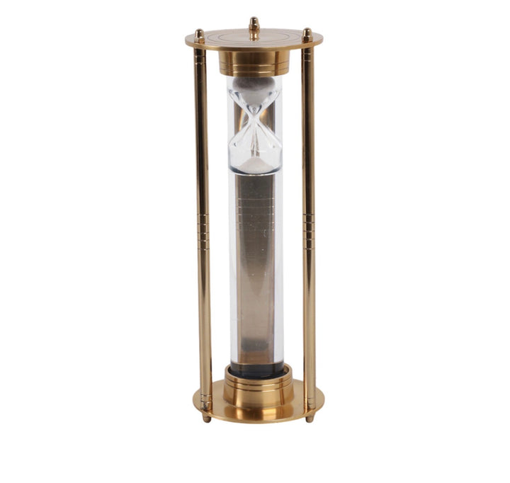 Aurelius Brass Hourglass