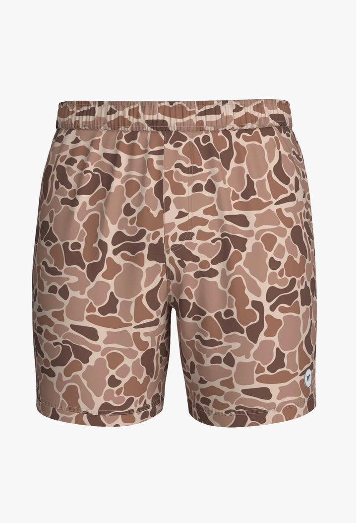 Sun Washed Shorts – Tan Camo