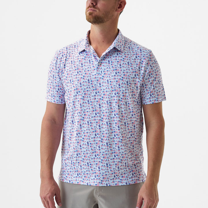 Performance Polo – Americana Icons