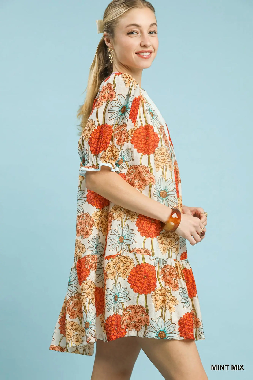 Petal Parade Swing Dress