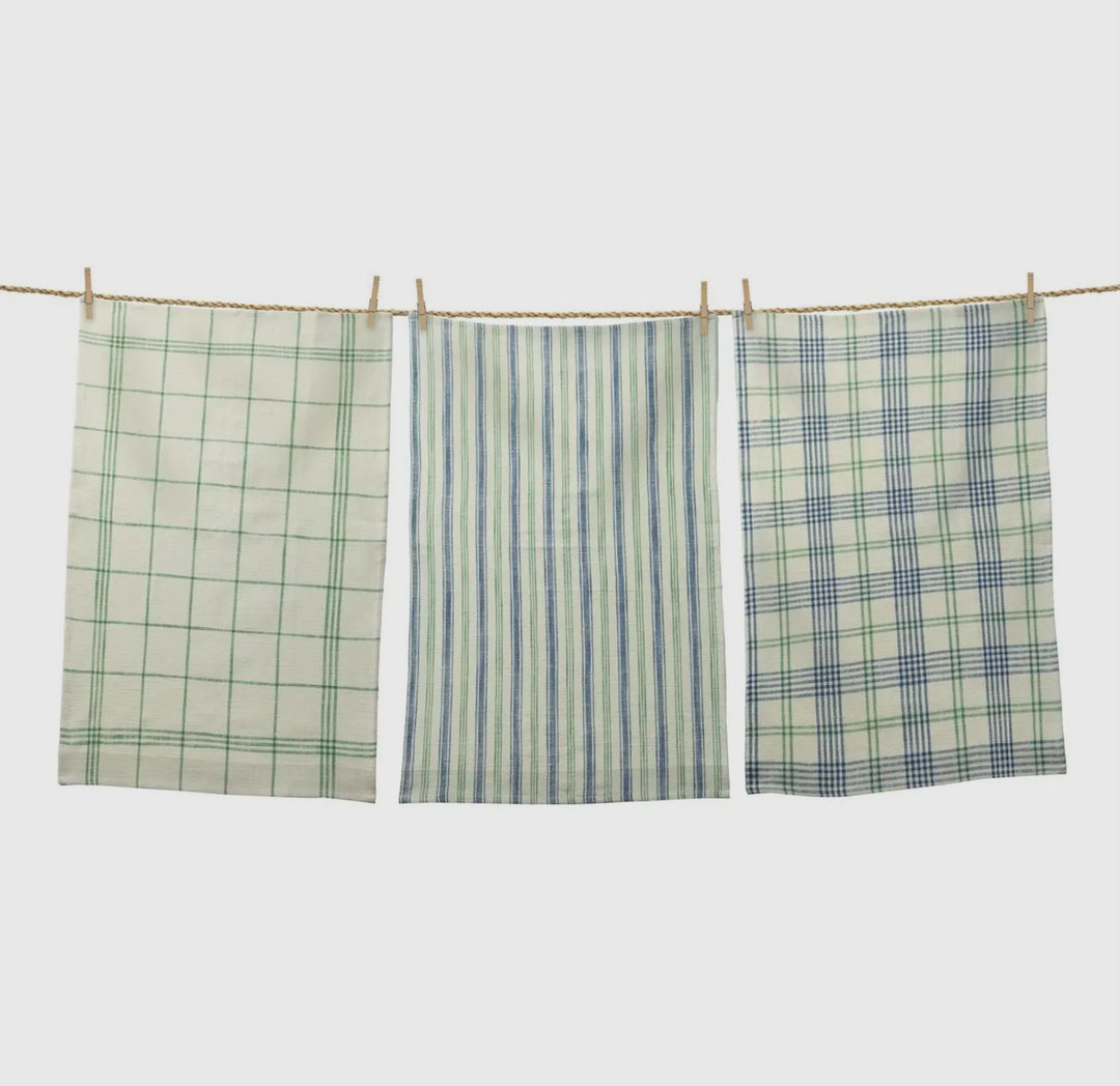 Lakehouse Plaid Tea Towel