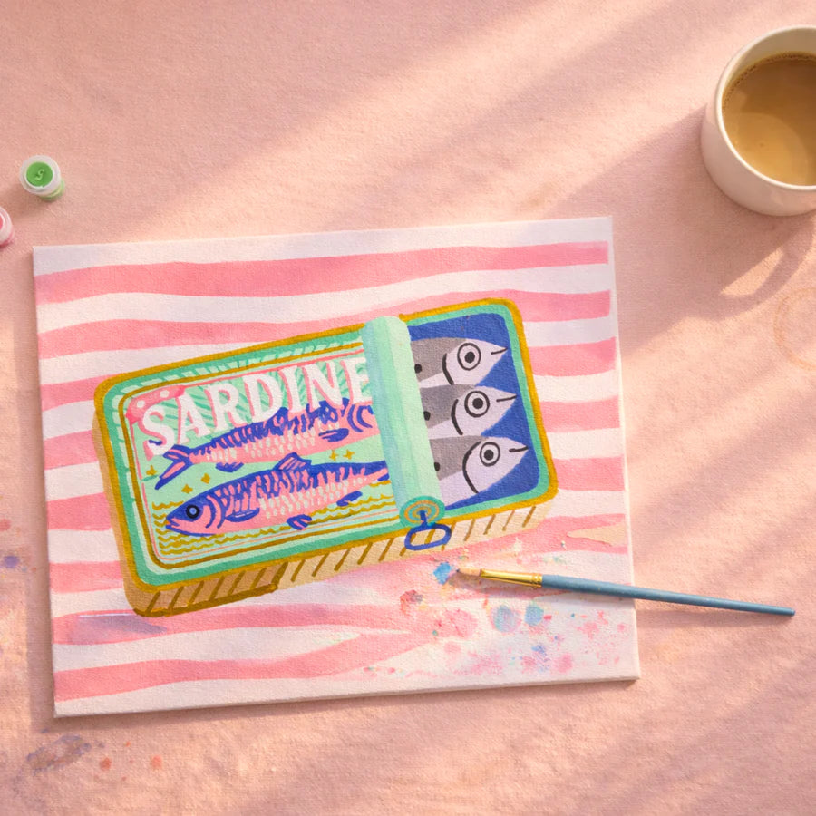 Modern Paint-by-Numbers Kit