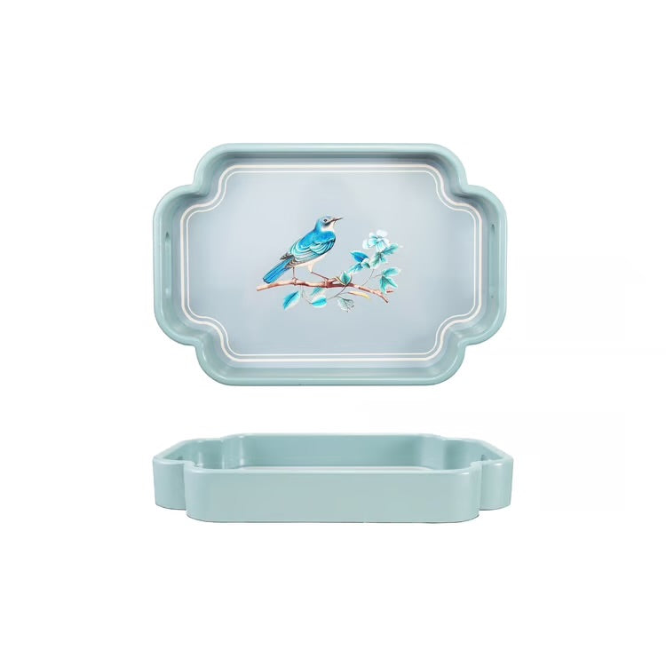 Bluebird Garden Serving Tray