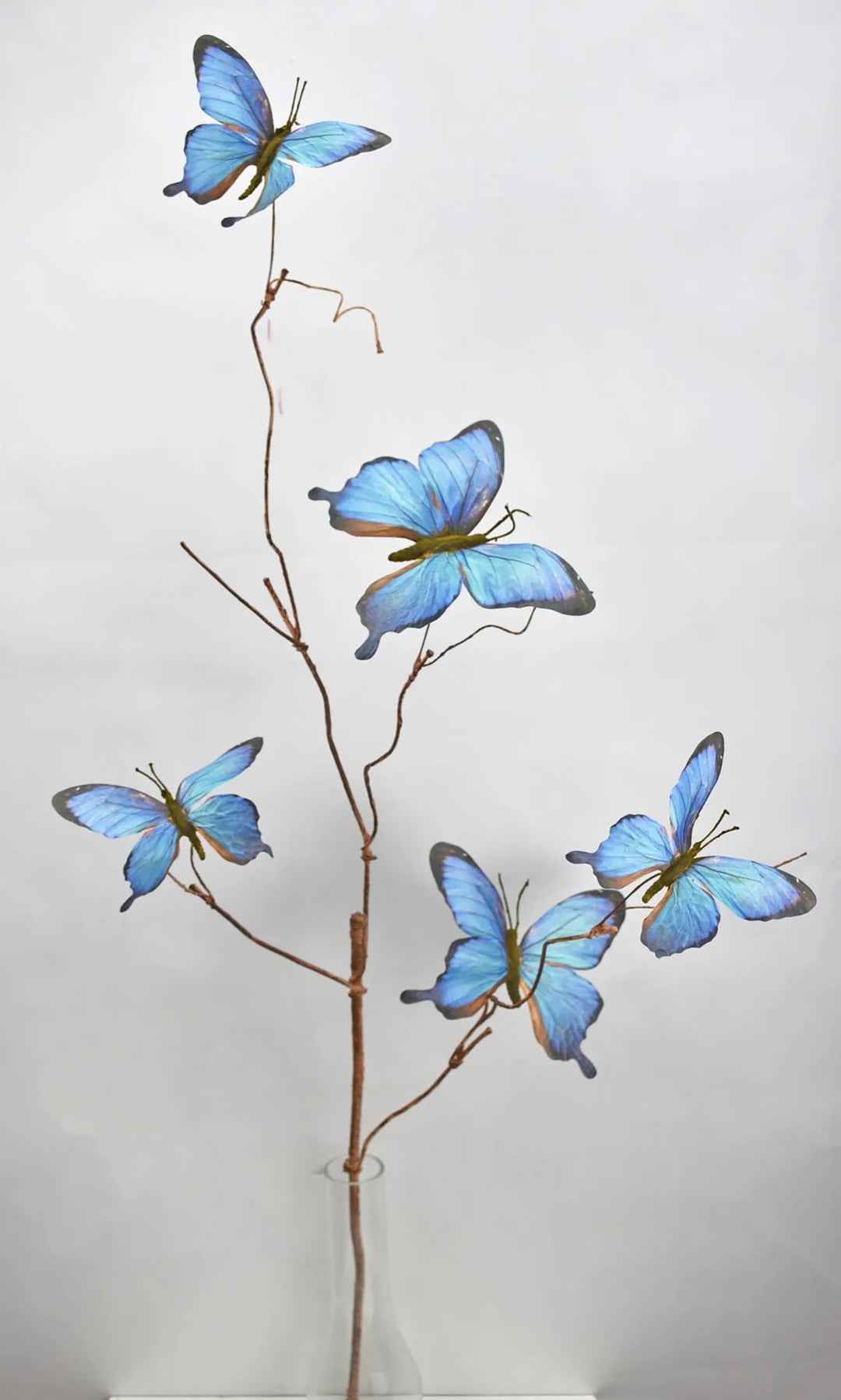 Blue Flutter Butterfly Stem