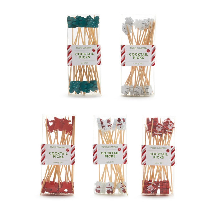 Christmas Cocktail Picks