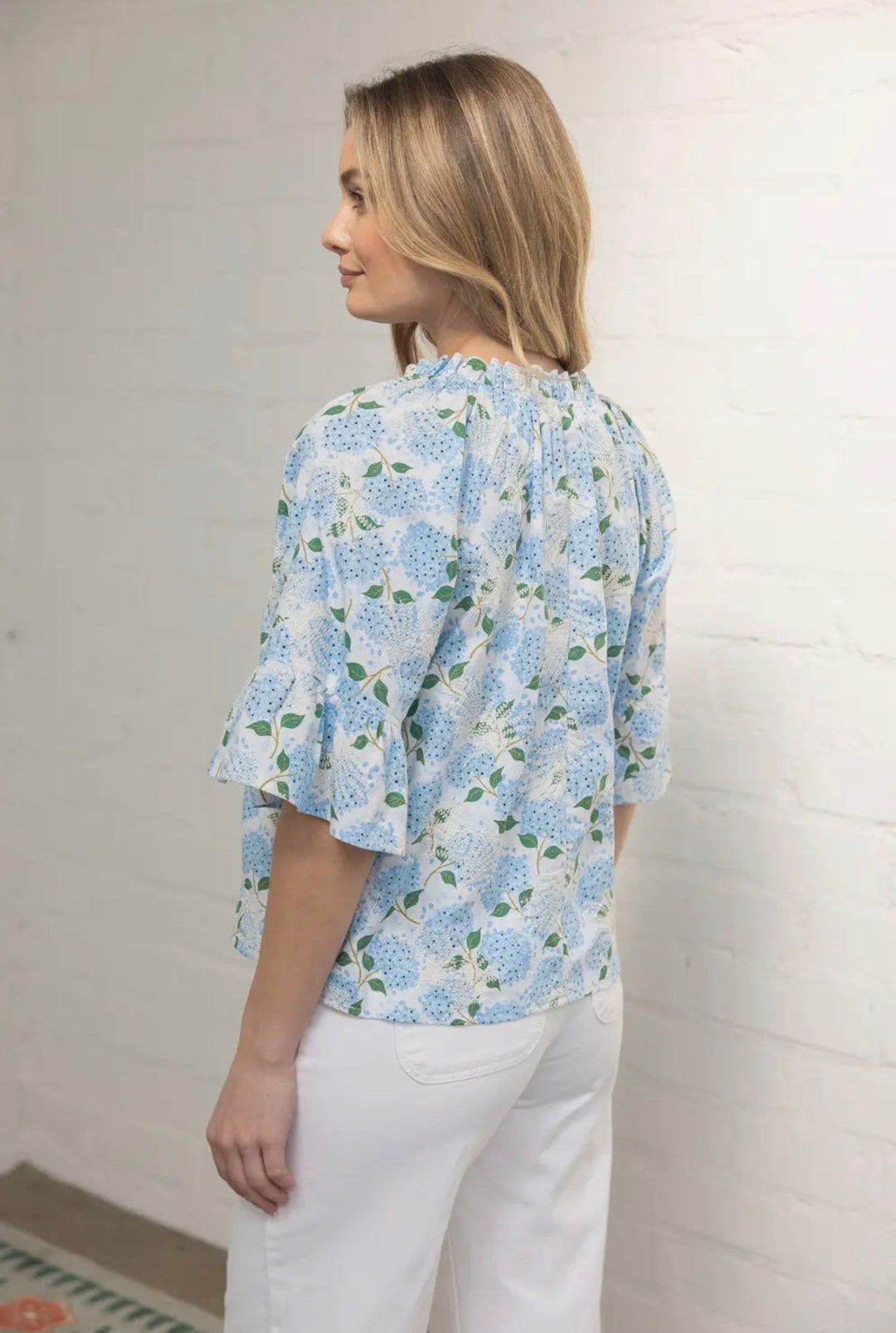 Blue Hydrangea Top