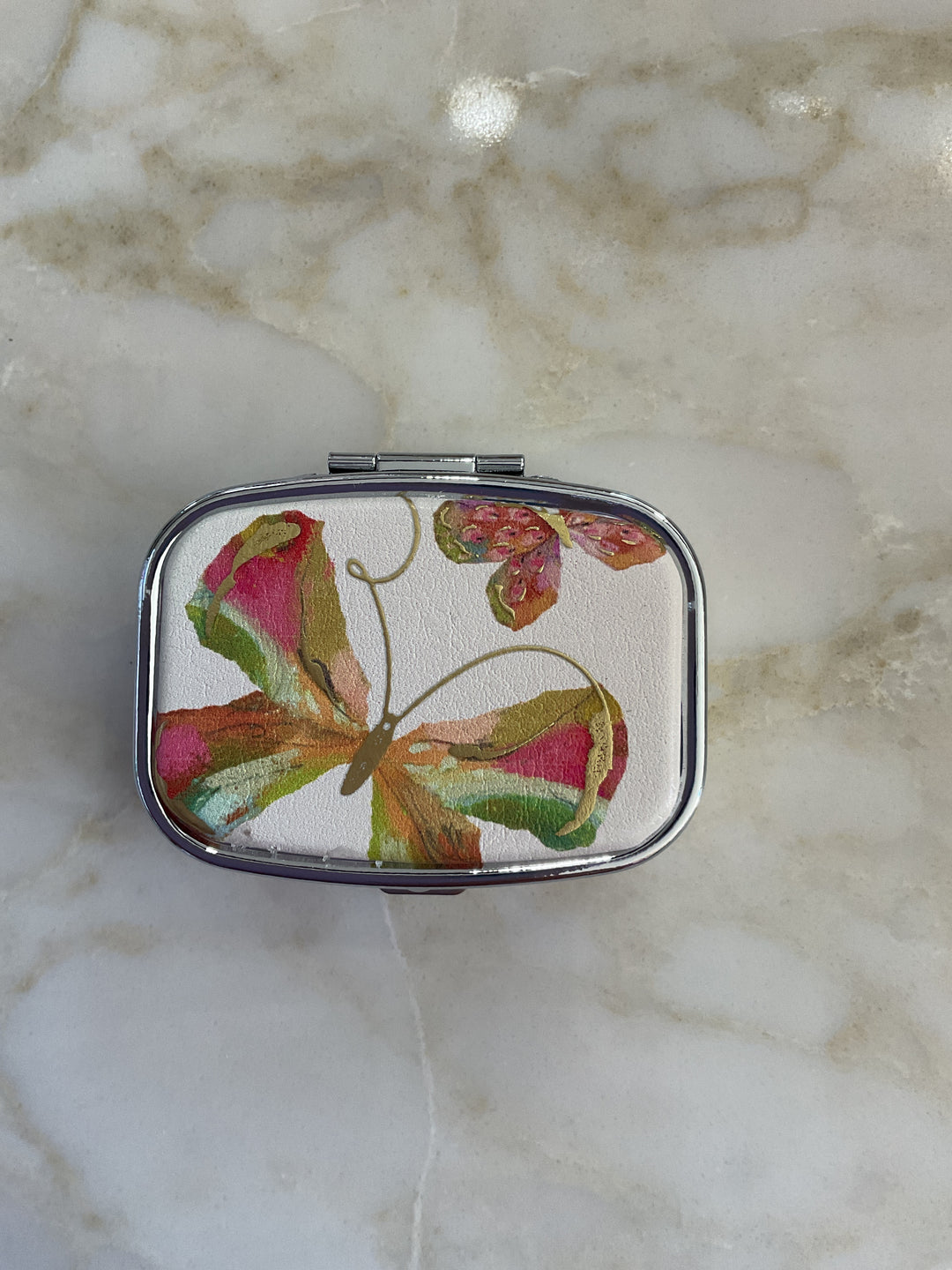 Elisabeth Hays Floral Pill Box