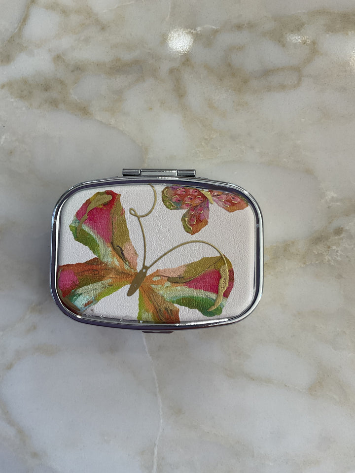 Elisabeth Hays Floral Pill Box